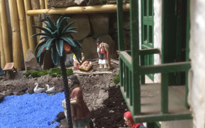 El Belén de «Mi tallercito de artesanía»