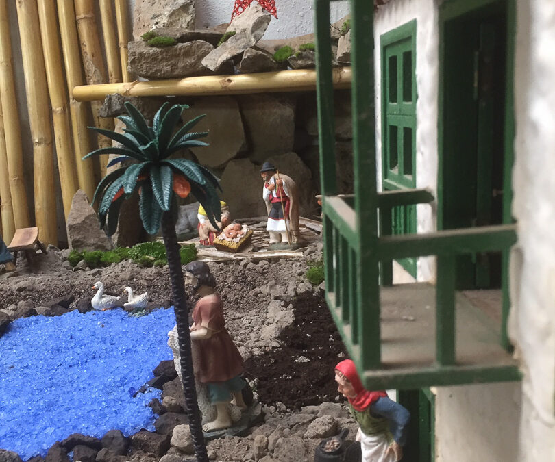 El Belén de «Mi tallercito de artesanía»